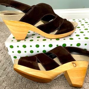 Brand new suede sandal